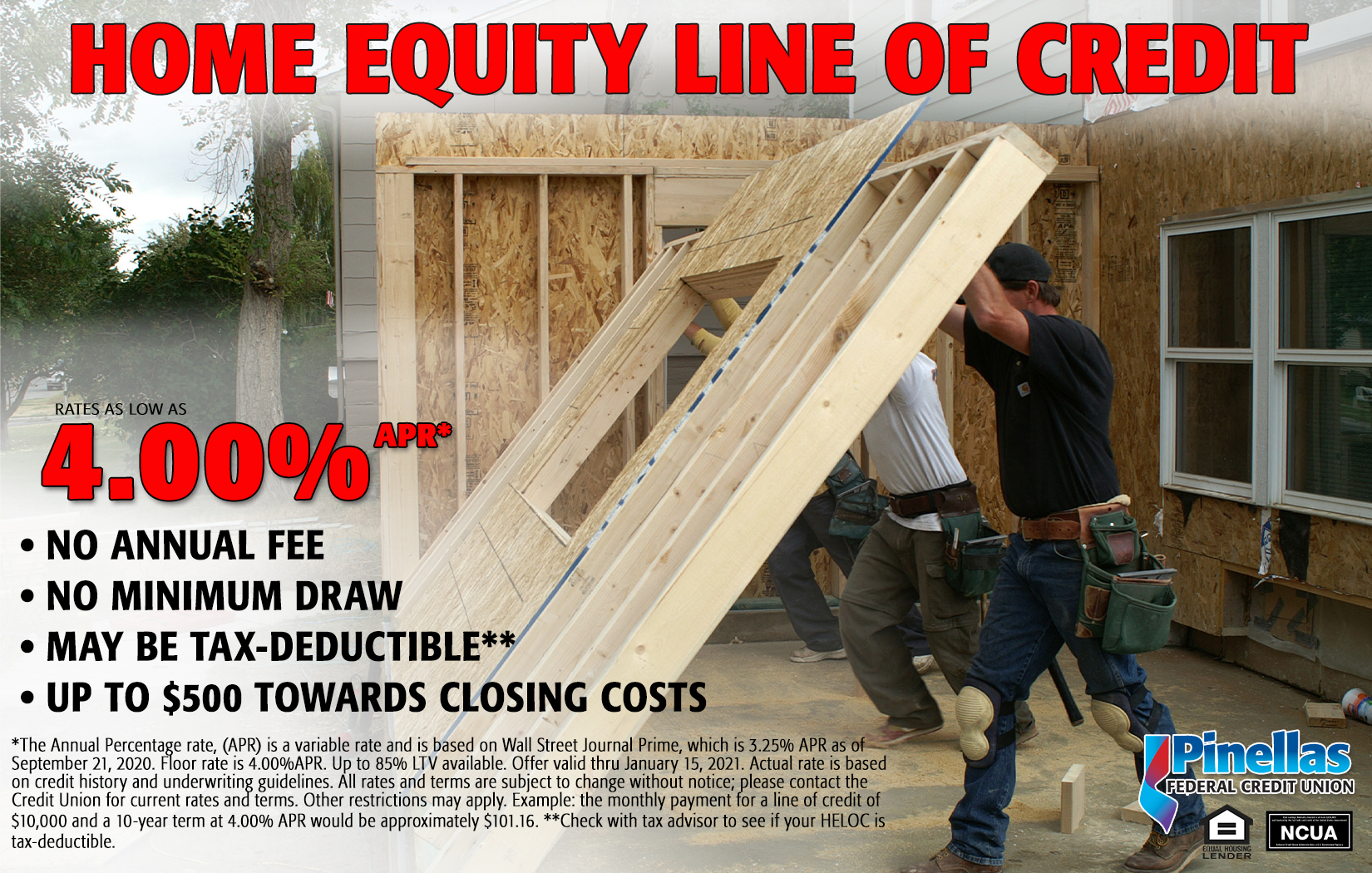 Home Equity Loans Florida Pinellas Federal Credit Union